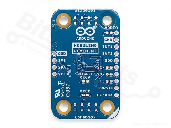 Arduino MODULINO MOVEMENT - LSM6DSOXTR Sensor